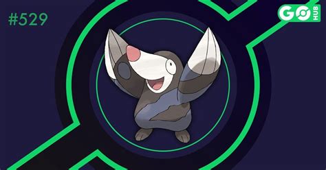 Drilbur in Pokémon GO: Best Moves, Counters, Max CP, Shiny.